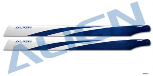 Hauptrotorblatt CFK 325 mm T-REX 450 Blau
